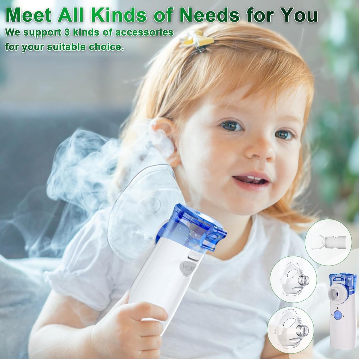 Kids Nebulizer Machine (DUAL MODE )3 in 1